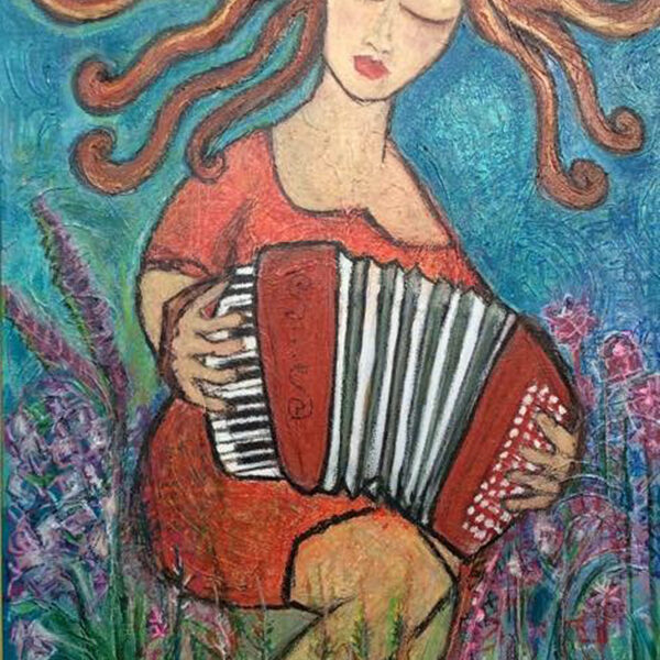 Femme Accordéon (Vendue)