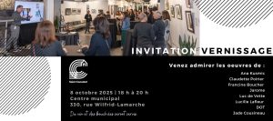 Invitation vernissage Saint-Constant
